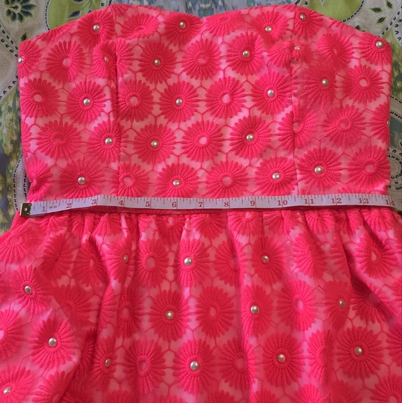 Lilly Pulitzer Peyton Pinwheel Strapless Dress 4 - Picture 10 of 15